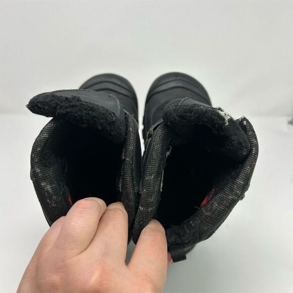 Keen Kids Kalamazoo High Winter Warm Snow Boots Black Size 4Y Boys Outdoors - Picture 10 of 14